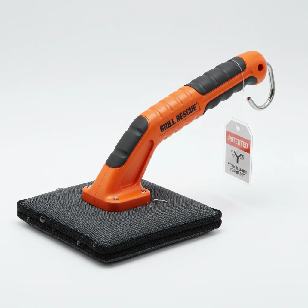 Grill Rescue Patented BBQ Grill Cleaning Brush image 2