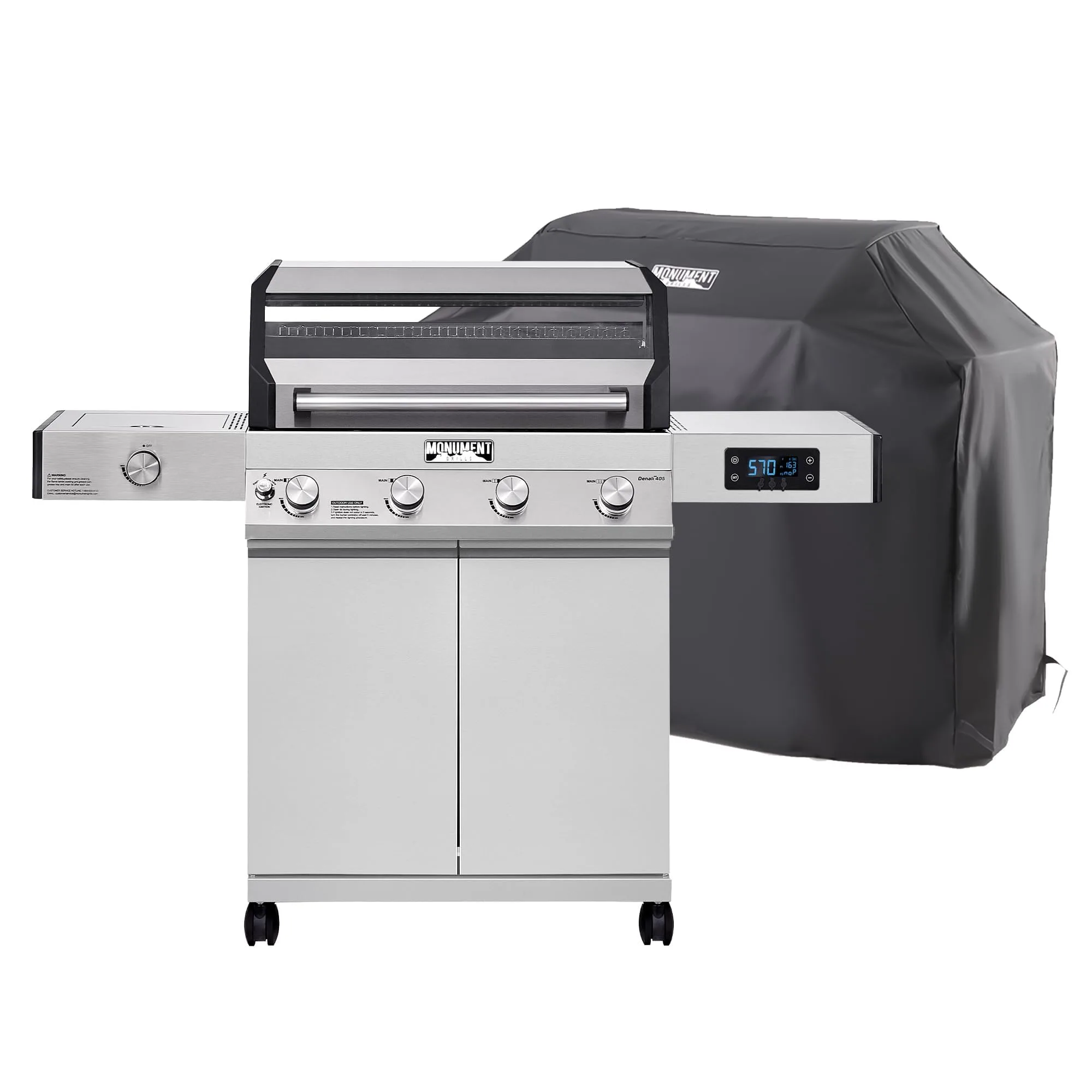 Monument Grills Denali 4-Burner Propane Gas Grill image 2