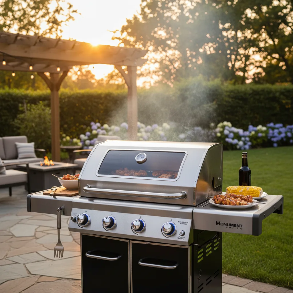 Monument Grills Denali 4-Burner Propane Gas Grill image 3