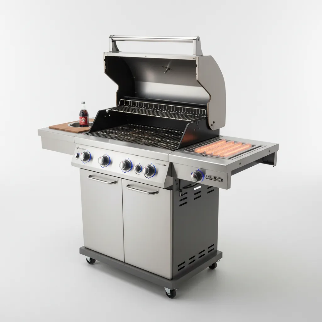 Napoleon Prestige 500 RSIB Gas Grill Infrared image 2