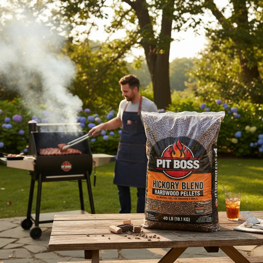 Pit Boss 40lb Hickory Blend Hardwood Pellets image 3