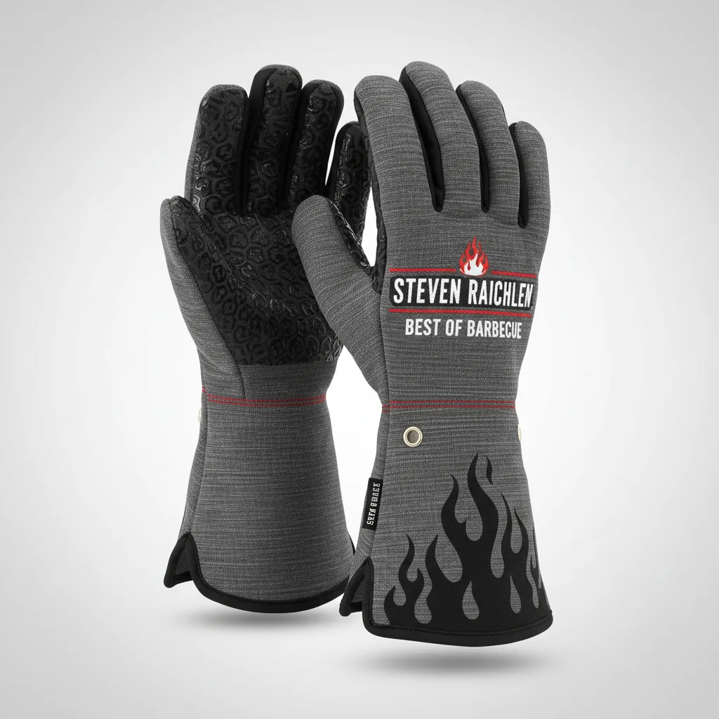 Steven Raichlen Best of Barbecue Grill Gloves