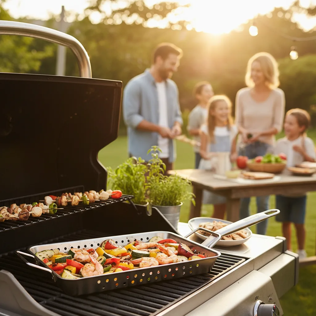 Weber 6605 Grill Pan Topper with Handles image 3