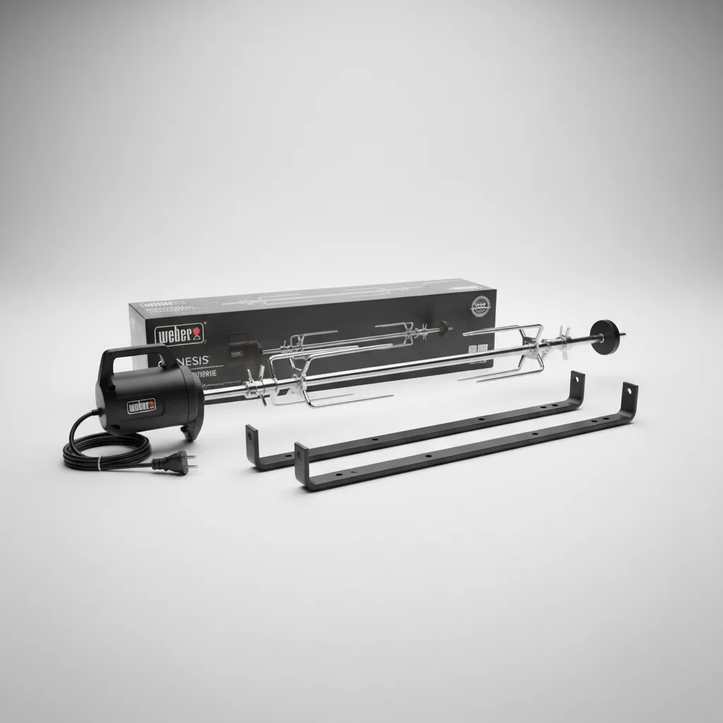 Weber 7552 Rotisserie Kit For Genesis Gas Grills