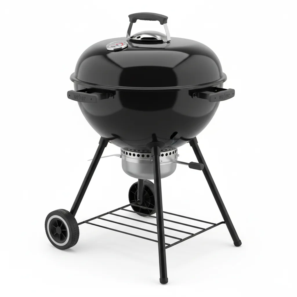 Weber Original Kettle Premium 22-Inch Charcoal Grill image 2