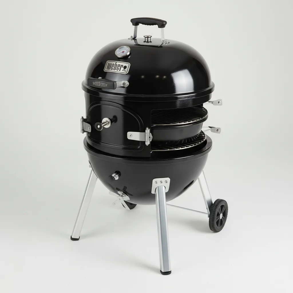 Weber Smokey Mountain 18-Inch Charcoal Smoker image 2