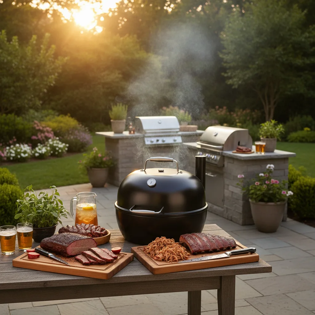 Weber Smokey Mountain 18-Inch Charcoal Smoker image 3