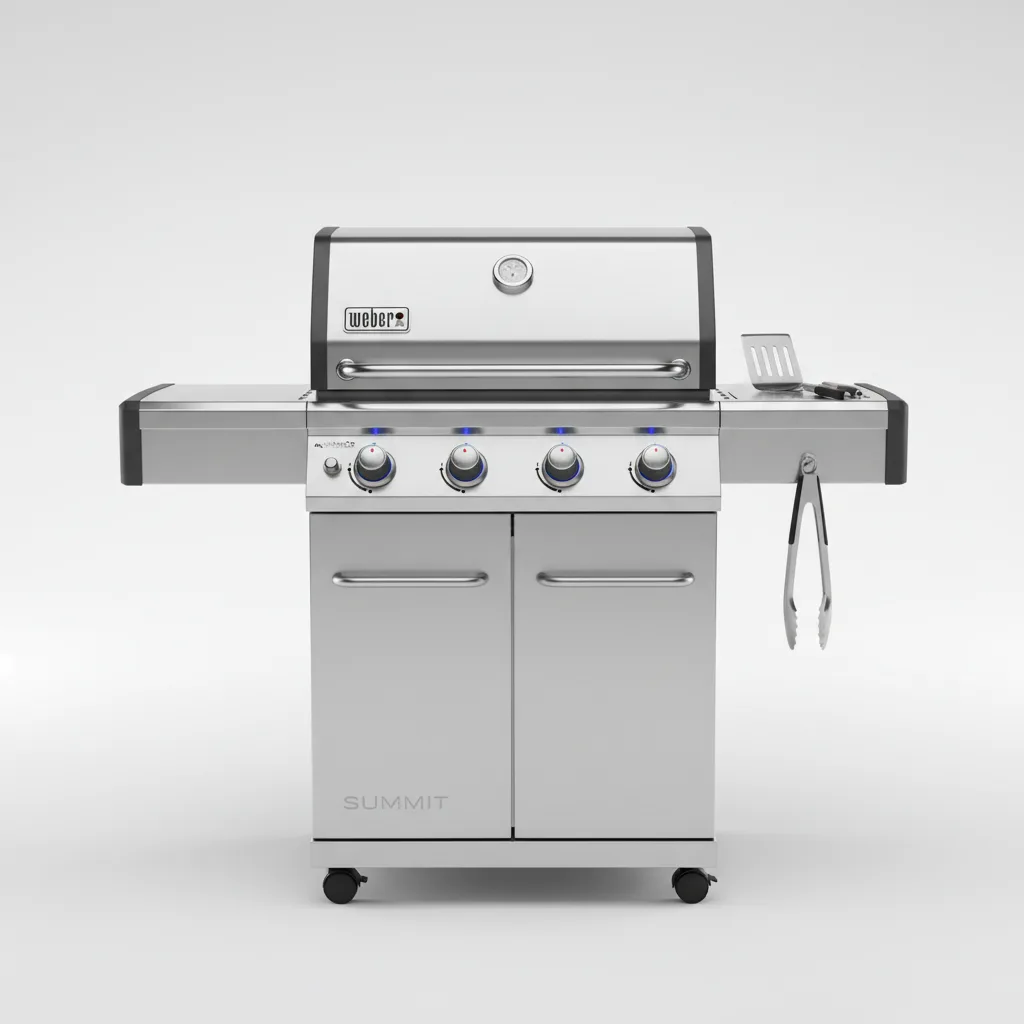 Weber Summit E-470 4-Burner Natural Gas Grill