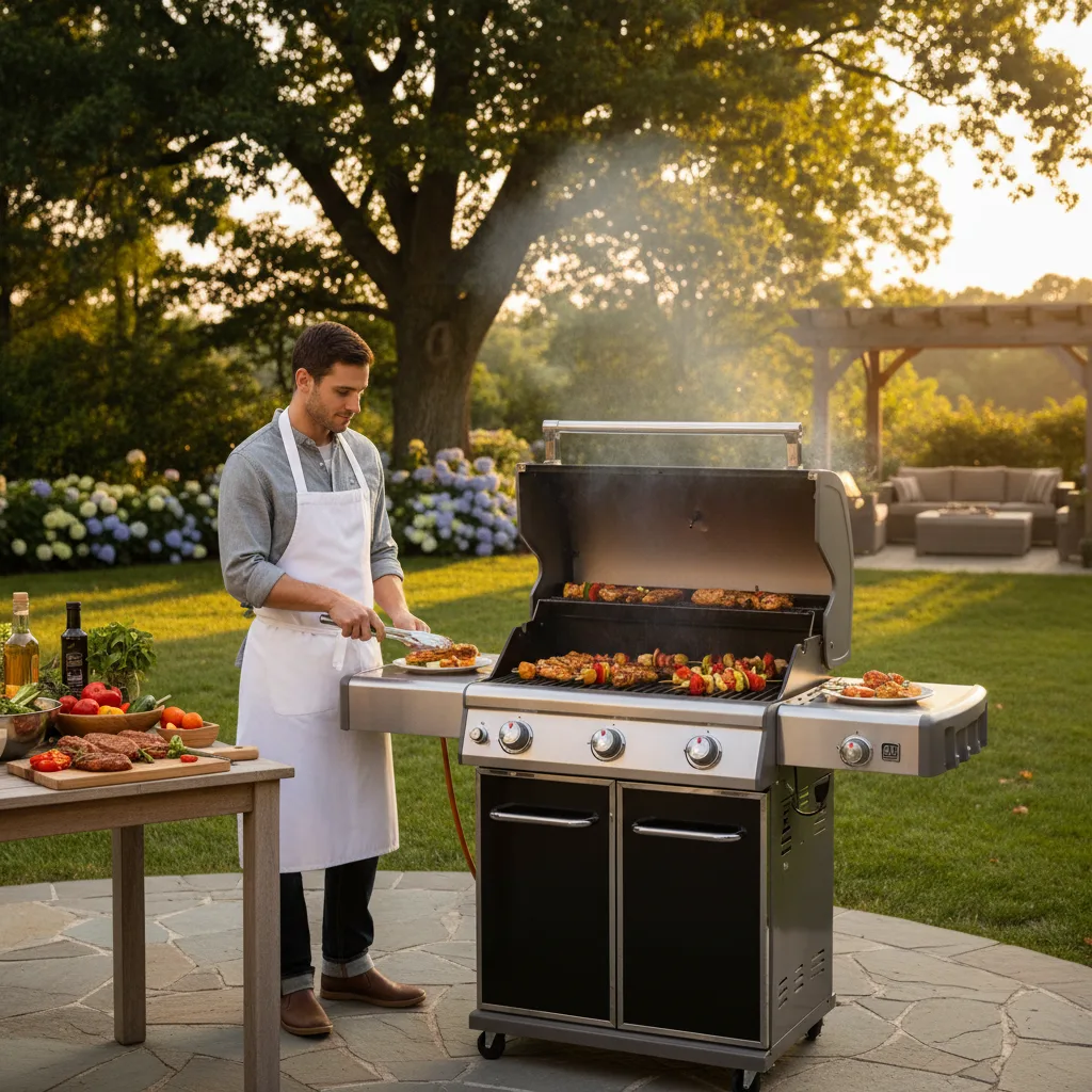 Weber Summit E-470 4-Burner Natural Gas Grill image 2