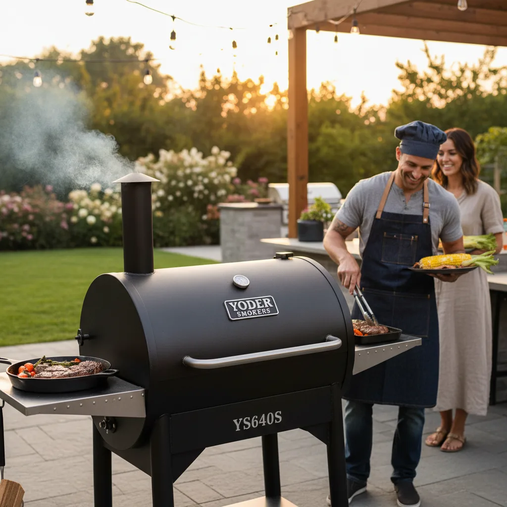 Yoder Smokers YS640s Pellet Grill image 3